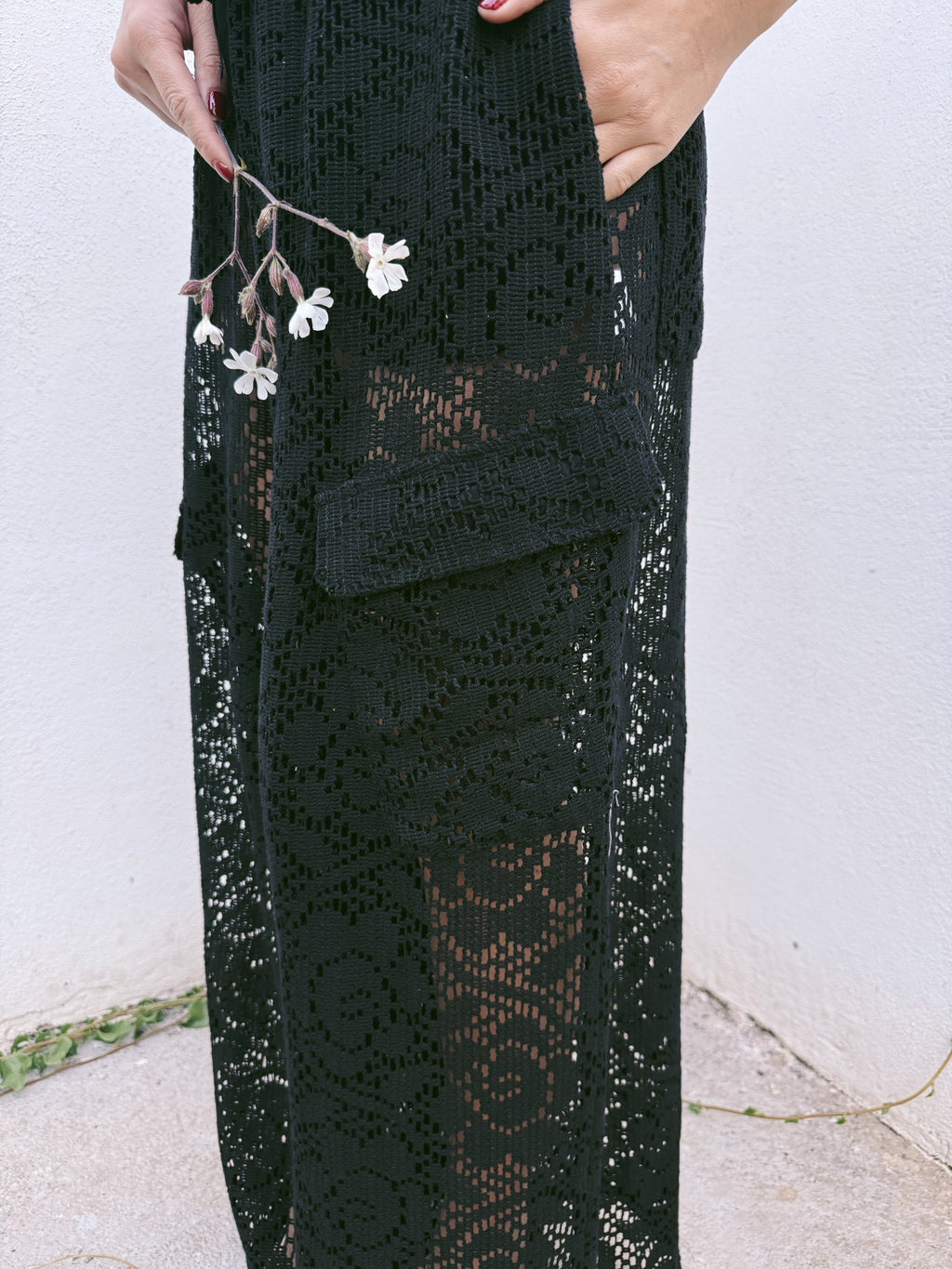 Pantalone pizzo cargo