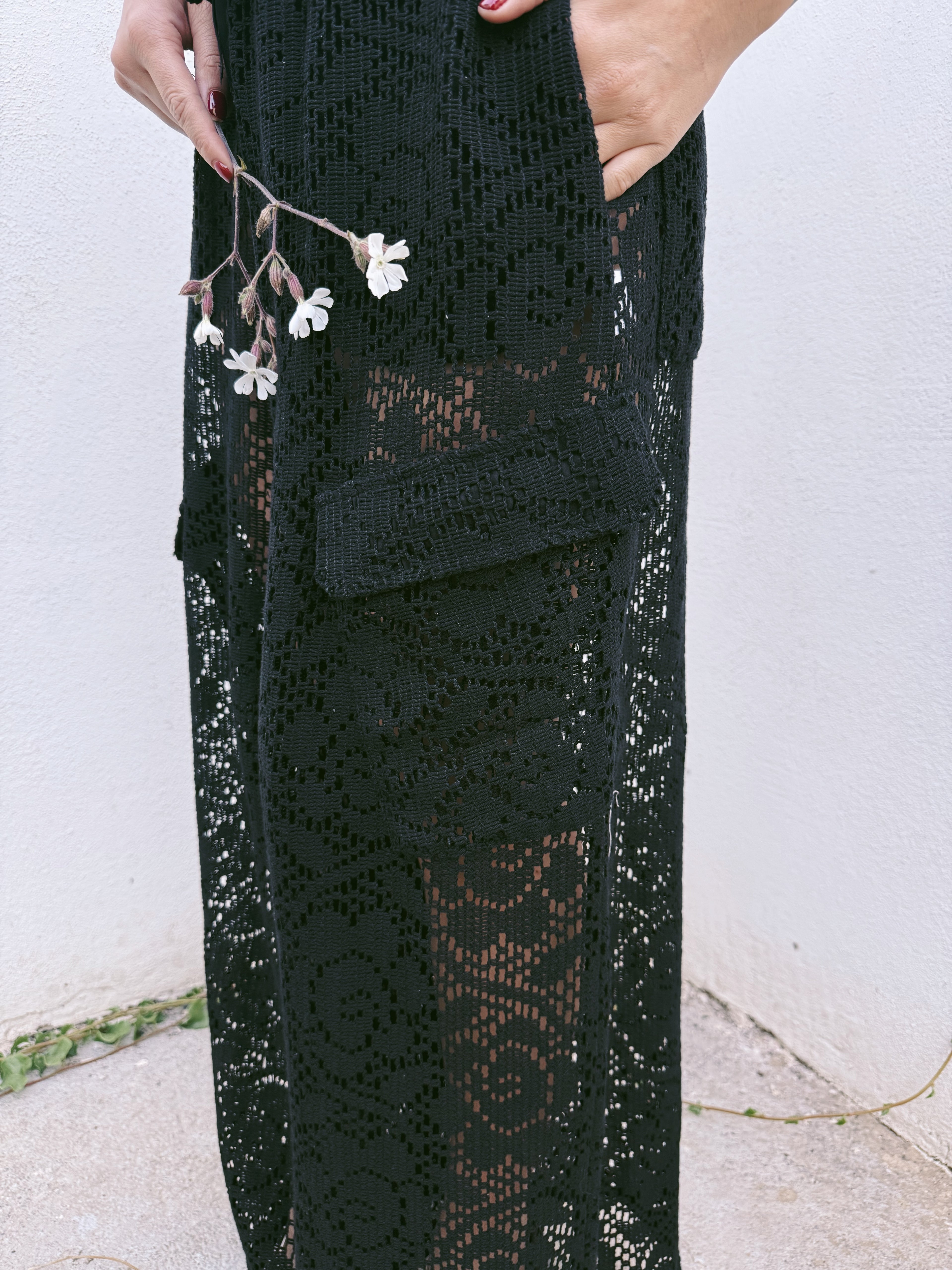 Pantalone pizzo cargo