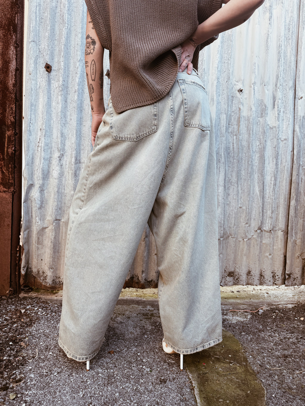 Jeans cavallo basso
