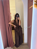 Pantalone brown coordinato