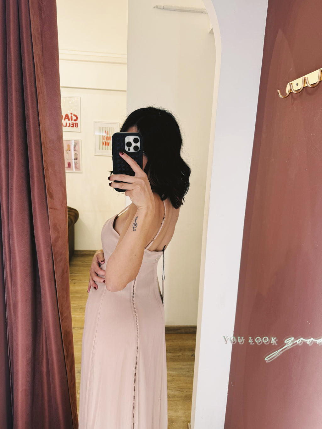 Abito cipria