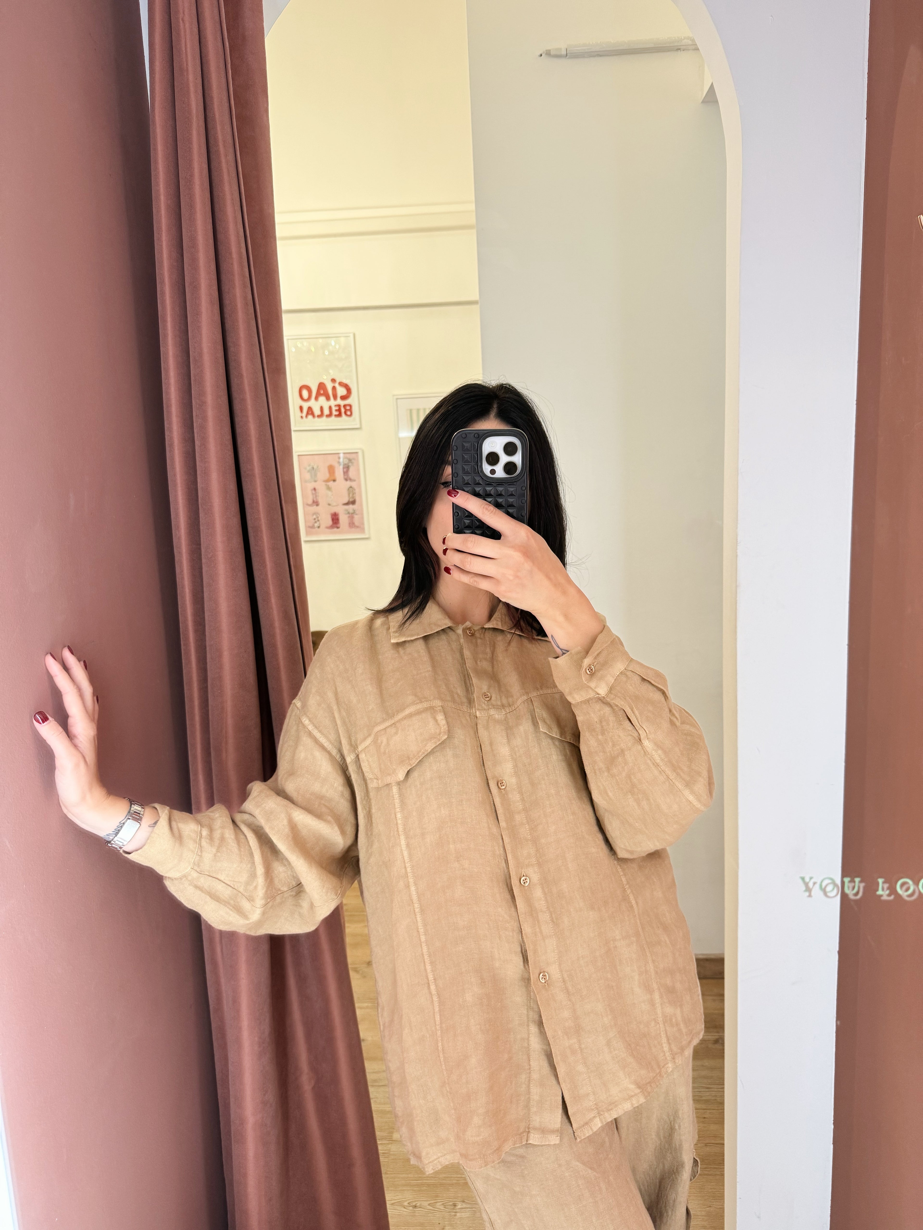 Camicia in lino