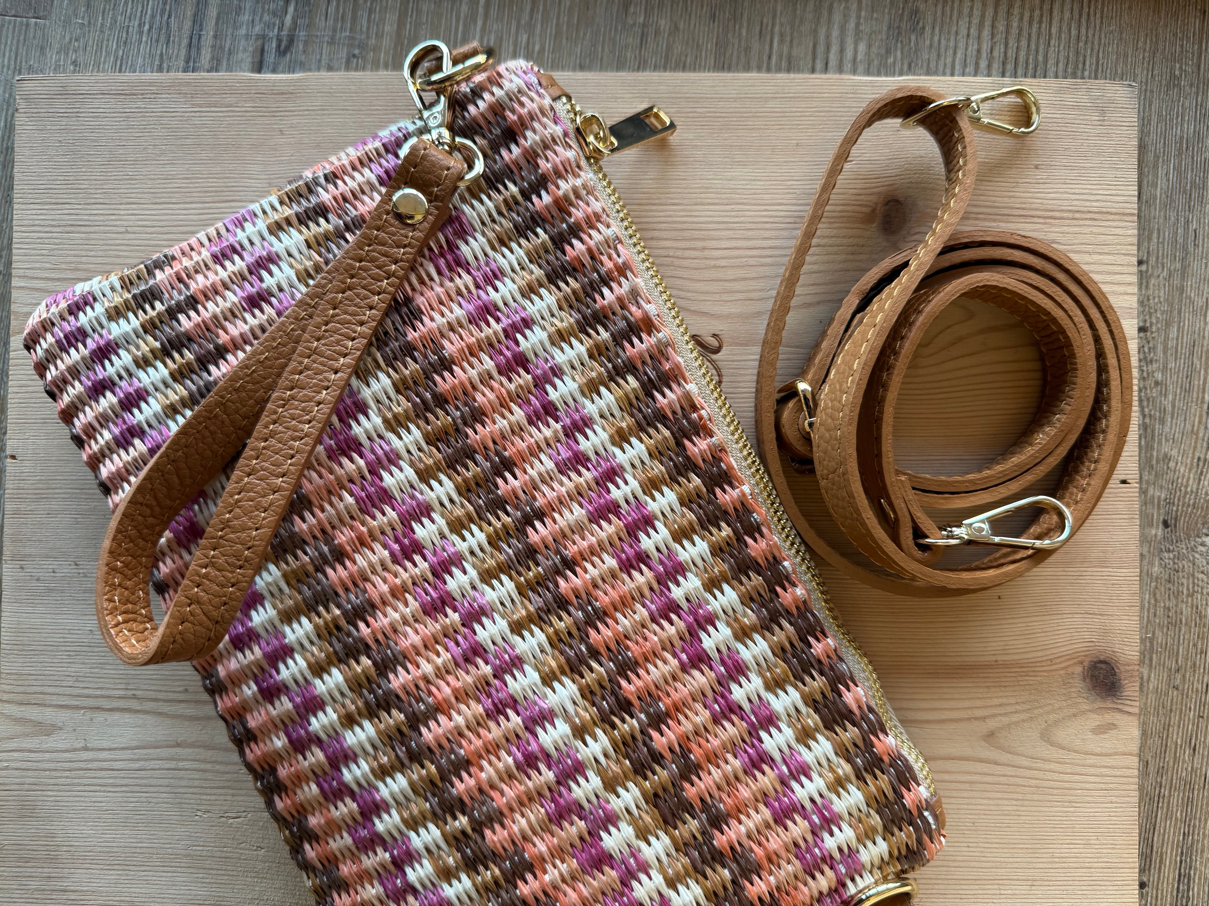 Pochettina in rafia