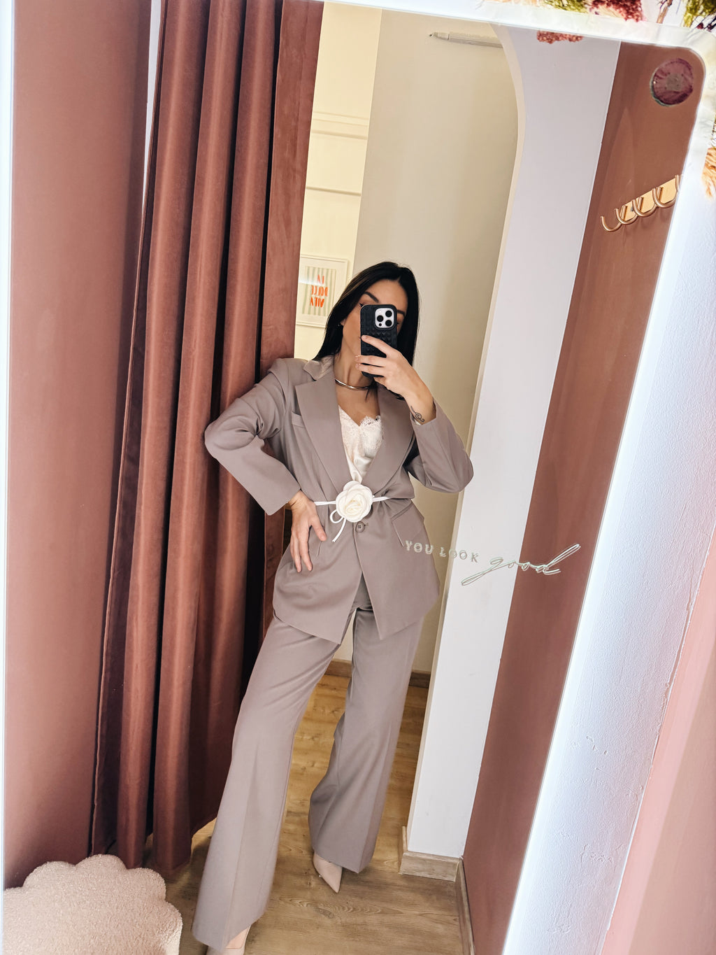 Pantalone taupe