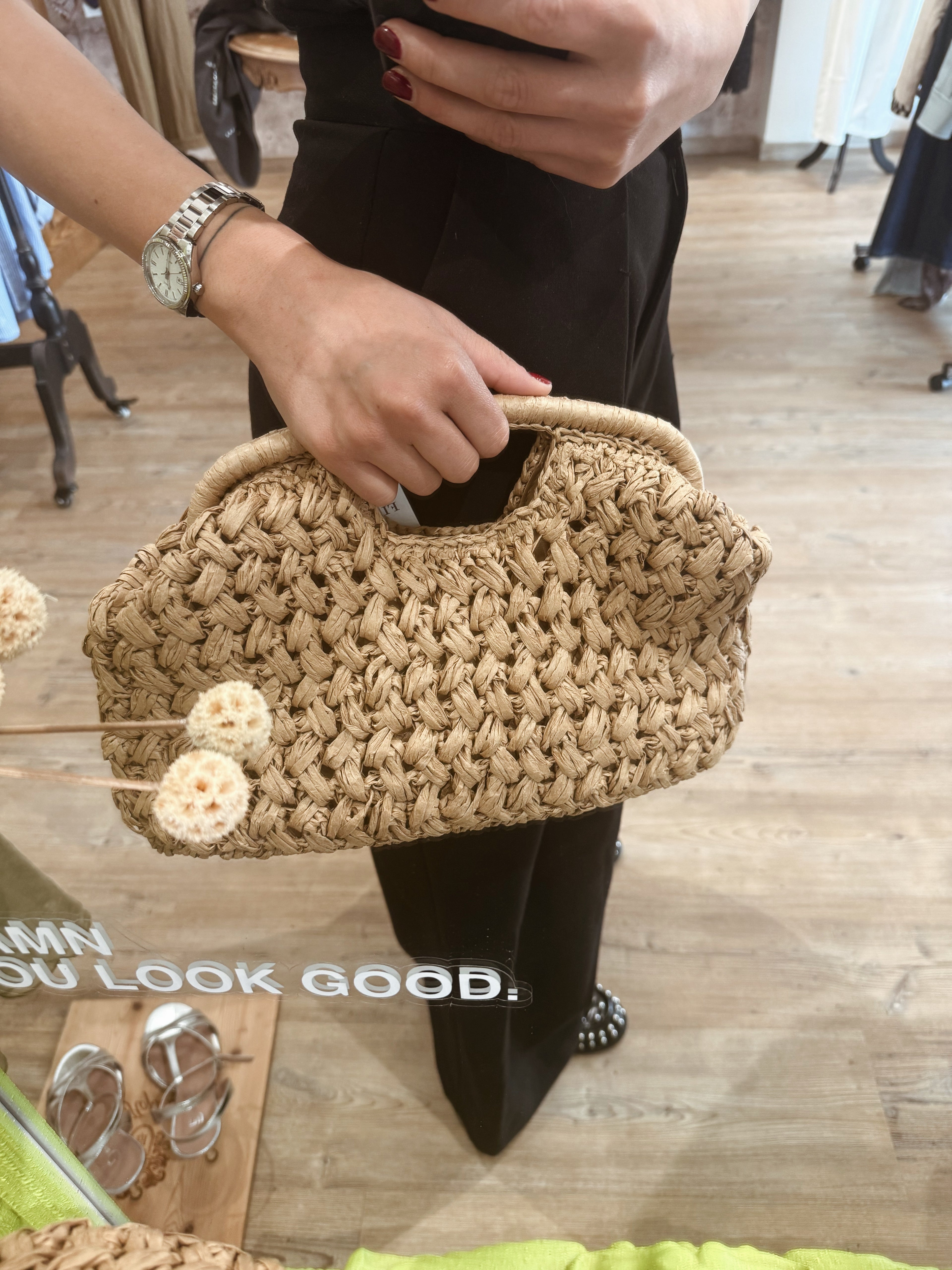 Pochette intrecciata