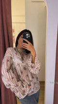 Camicia fiori e pizzo