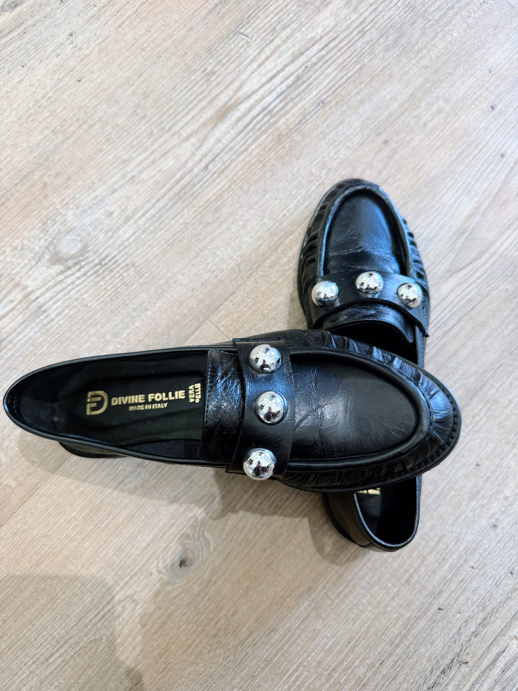 Mocassino borchie