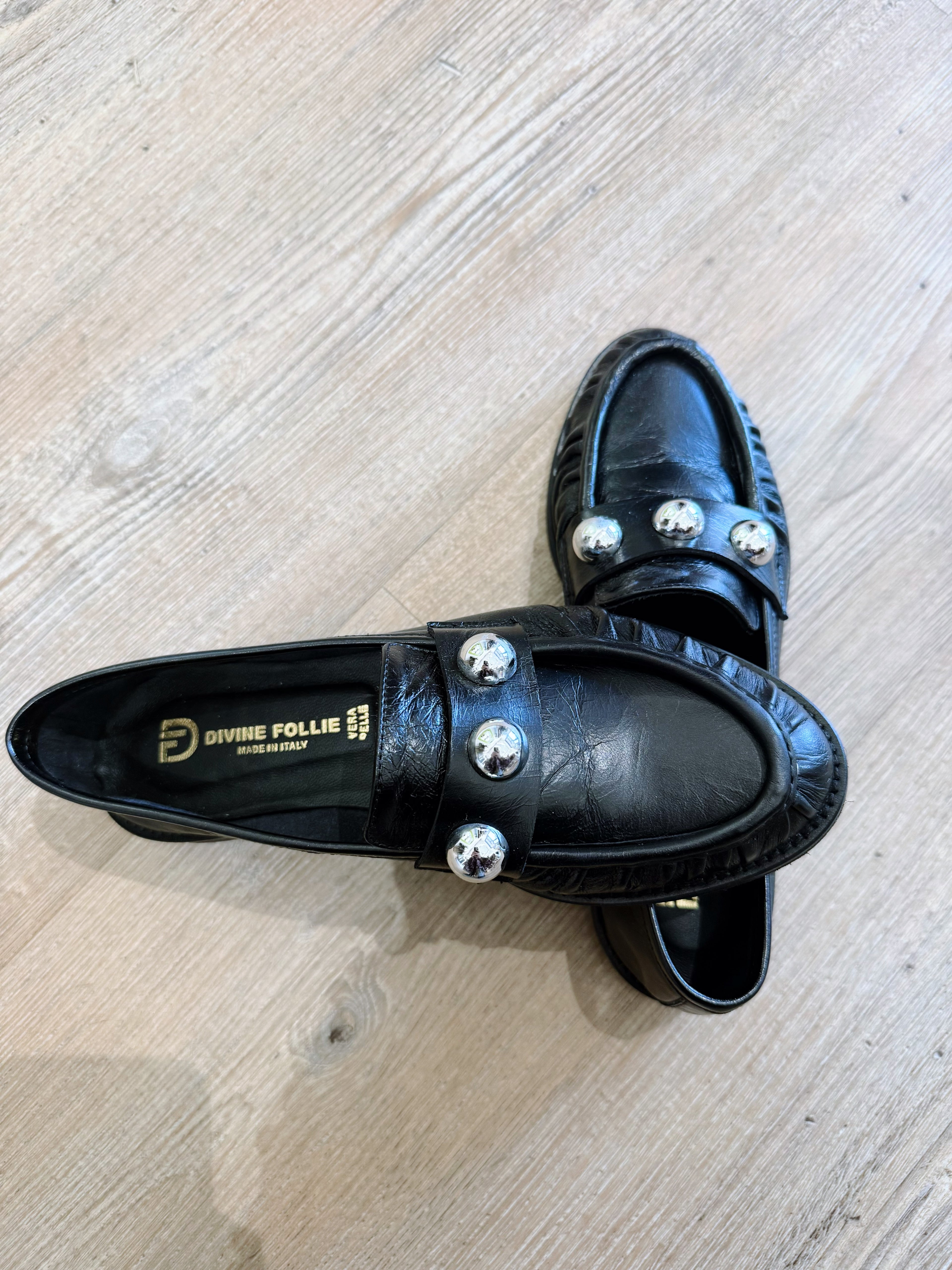 Mocassino borchie